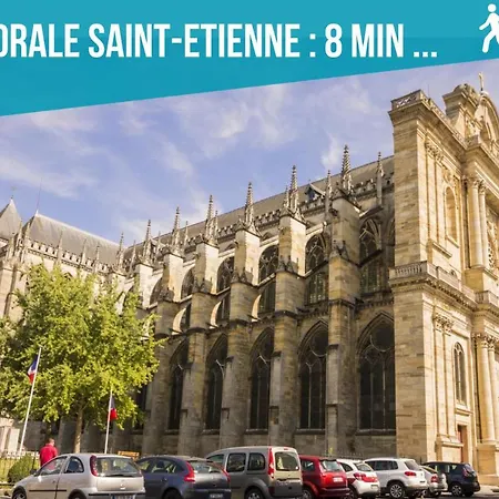 Appartement Cocon D'hiver - Netflix & Wifi - Parking Gratuit - Check-in 24h24 - Kit Bebe Inclus - Emplacement Velos - Goodmarning