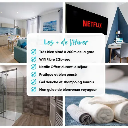 Cocon D'hiver: Cozy Retreat With Netflix & Family-friendly Amenities