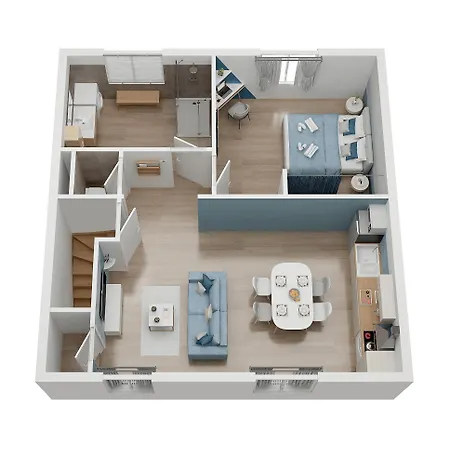 Cocon D'hiver - Netflix & Wifi - Parking Gratuit - Check-in 24h24 - Kit Bebe Disponible Sur Demande - Emplacement Velos - Goodmarning Apartamento *